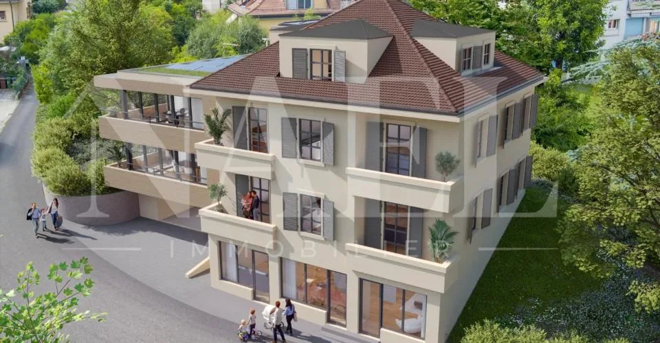 Attique de 3,5 pièces - Centre-ville de Lausanne – Foto 4 von 7