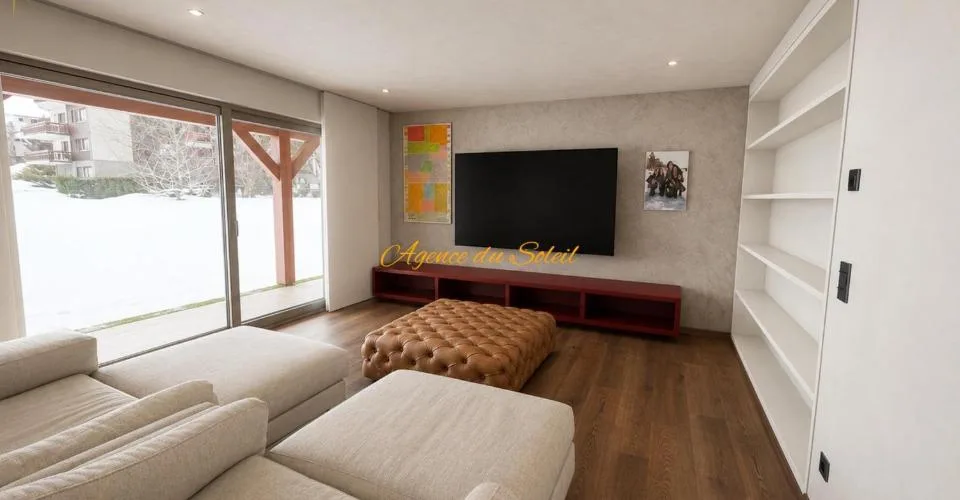 Luxueux appartement de 5.5 pièces en plein centre de la station et en bordure directe du golf ! – Foto 6 von 11
