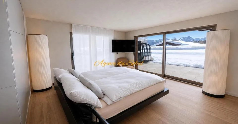 Luxueux appartement de 5.5 pièces en plein centre de la station et en bordure directe du golf ! – Foto 5 von 11