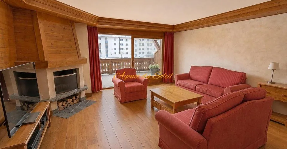 Au coeur de Crans ! Élégant appartement de standing de 3,5 pièces avec vaste terrasse orientée est! – Foto 4 von 12