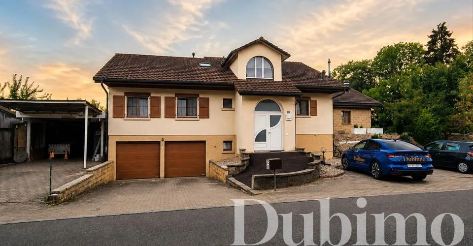 Einzigartiges 8.5-Zimmer-Familienhaus mit großem Garten in Cottens – Foto 2 von 13