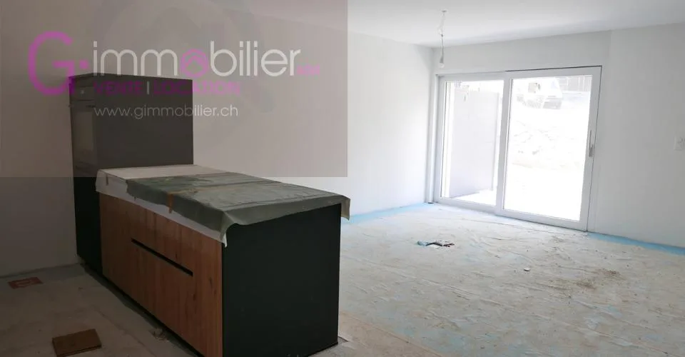 A louer duplex 3,5 pièces neuf de 116 m2 avec jardin privatif de 87 m – photo 3 sur 11