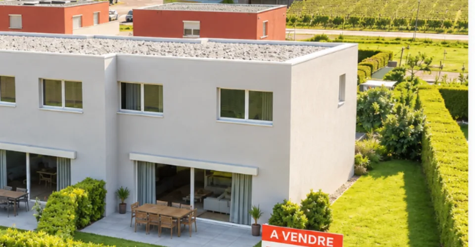 Villa mitoyenne de 4,5 pièces à Charrat – Foto 2 von 5