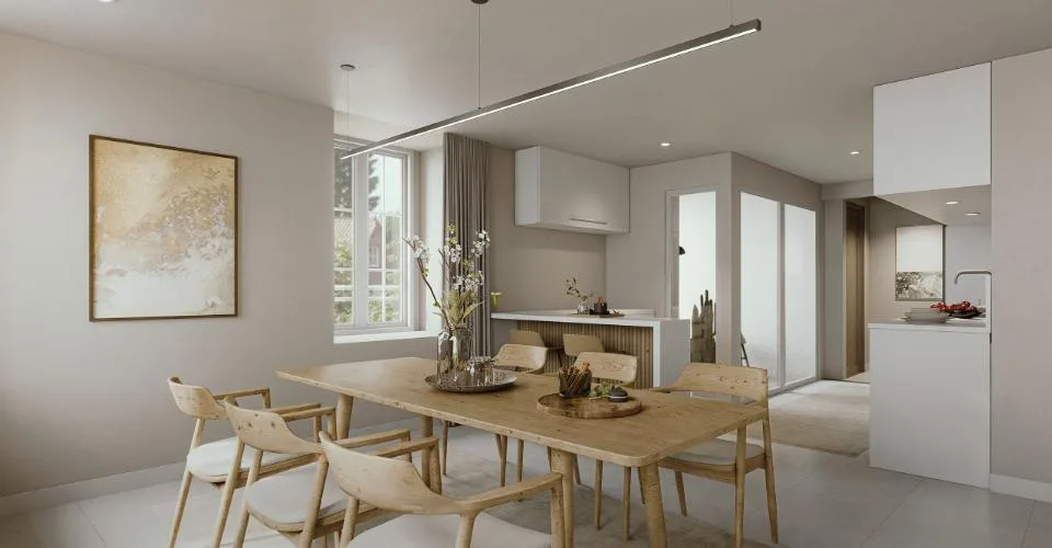 Appartement neuf de 2,5 pièces à Autigny avec terrasse, jardin et 1 parking (LOT 2) – Foto 4 von 8