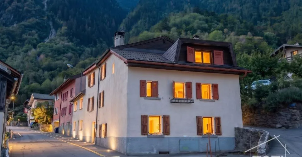 Immeuble de rendement à Martigny-Combe - 5,04 % brut avec potentiel de valorisation. – Foto 12 von 12