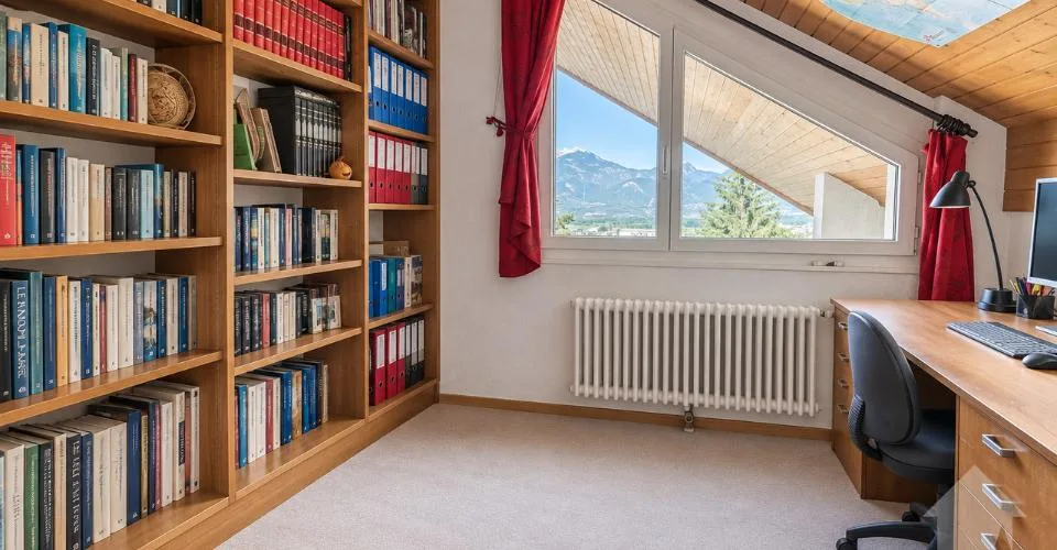 Choëx, duplex de 5.5 pièces dans les combles – foto 8 di 12