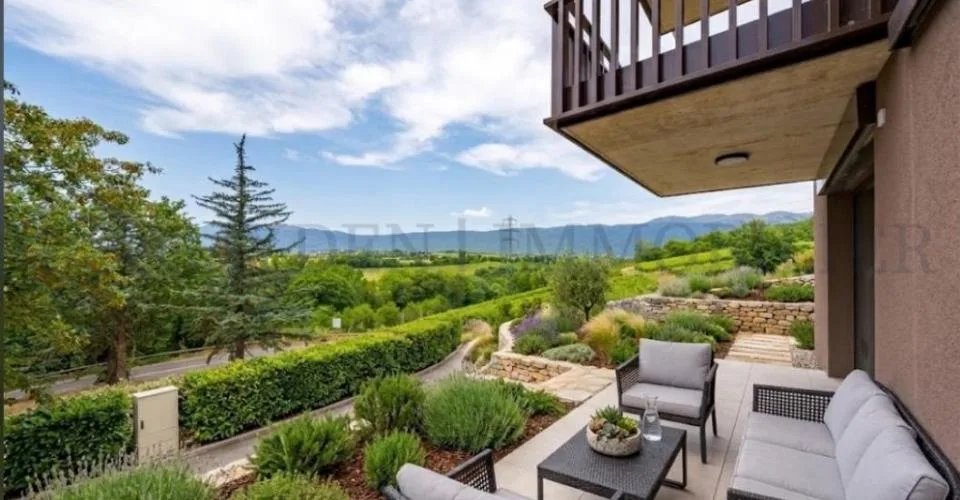 4 Pezzi rez-de-jardin con vista magnifica (Piano inferiore) - Lot 2.01 – foto 3 di 12
