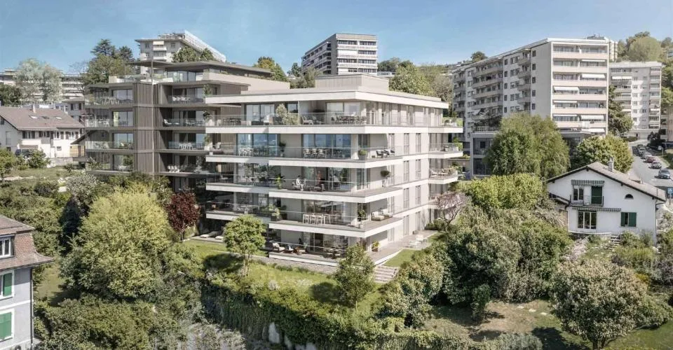 4.5pièces neuf avec suite parentale et grand balcon à Prilly – photo 3 sur 13