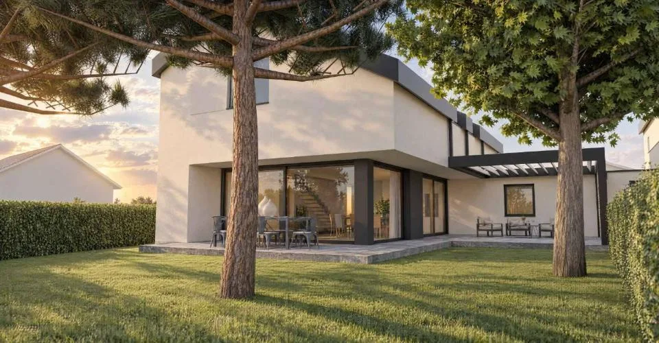 Neue 5,5-Zimmer-Villa mit Garten und großzügiger Terrasse – Foto 5 von 10