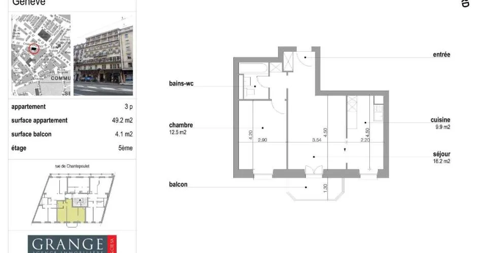 Appartement 3 pièces avec balcon – foto 2 di 2