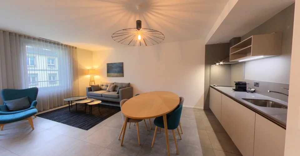 Moderne appartement de 2 pièces dans le quartier de Cornavin à Genève – photo 3 sur 5
