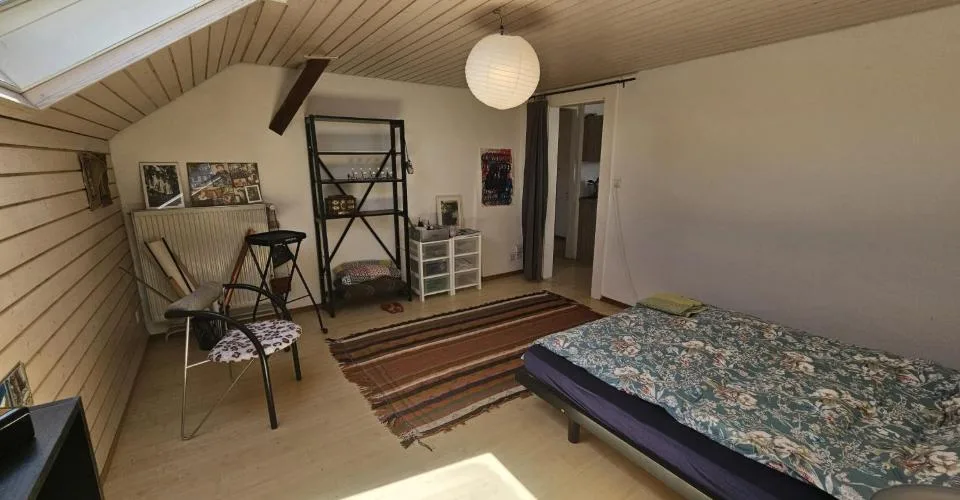 Zu vermieten in Delémont eine gemütliche 3,5-Zimmer-Wohnung unter dem Dach – Foto 4 von 9