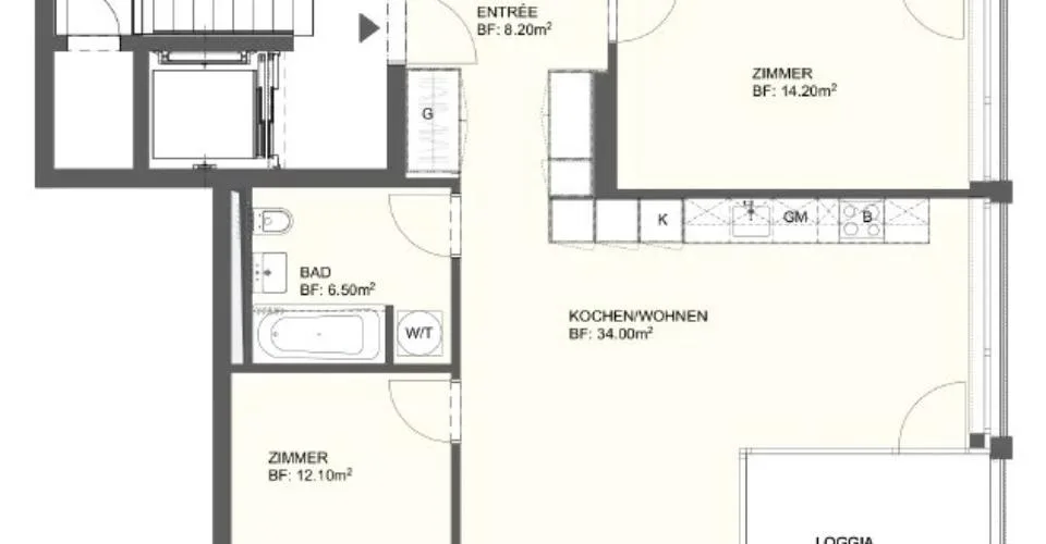 Grosszügige und moderne 4.5-Zimmer-Wohnung im Litterna-Quartier in Vis – Foto 8 von 9
