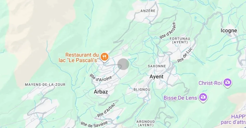 Terrain à bâtir de 3'279 m² à Arbaz – calme, vue et orientation sud – Foto 5 von 6
