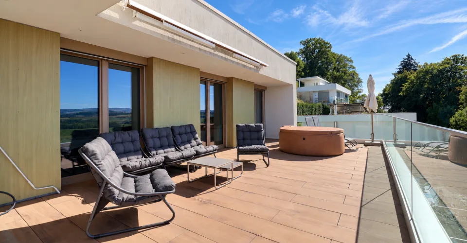 Attico con terrazza e vista panoramica – foto 6 di 13