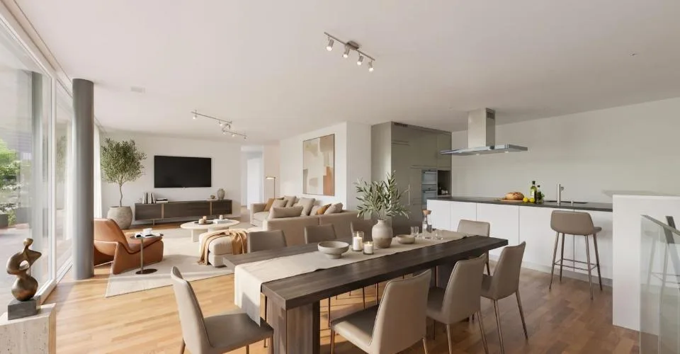 Exclusive spacious 3.5 room apartment with terrace and garden in park-like setting – photo 13 of 22