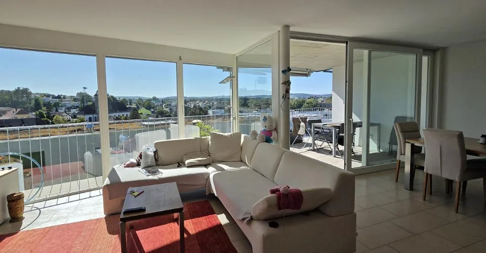 Magnifico appartamento 4.5 p. 134 m2, tranquillo, terrazza e vista! – foto 4 di 8
