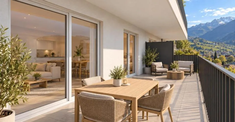 Les Jardins de Chelin (Flanthey) ; Appartements neufs de 2,5 et 3,5 pi – photo 3 sur 7