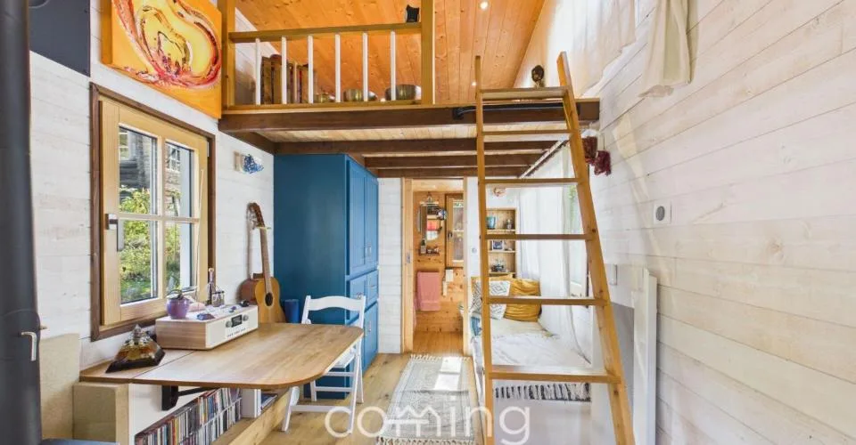 ÖKO-Tiny House in Bürchen mit Grundstück W3 und Bergsicht – Foto 4 von 13