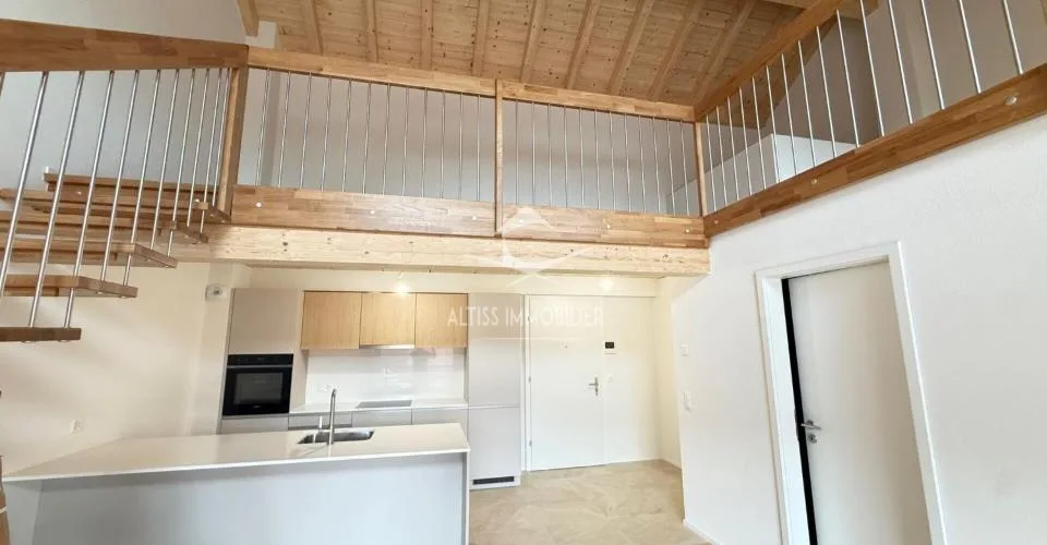 Attique 3,5 pièces neuf, belle mezzanine. – photo 3 sur 12