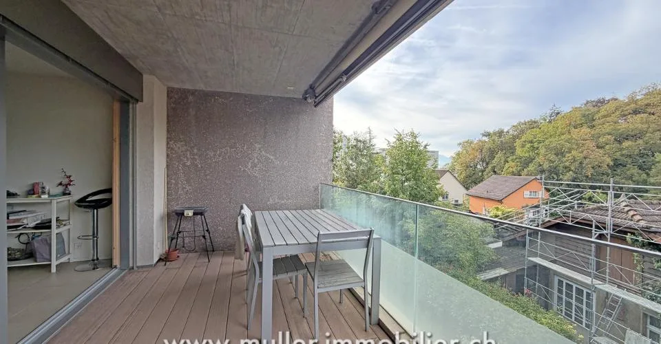 Bel appartement 3.5 pièces, 2e étage avec balcon-terrasse à Morges – Foto 10 von 12