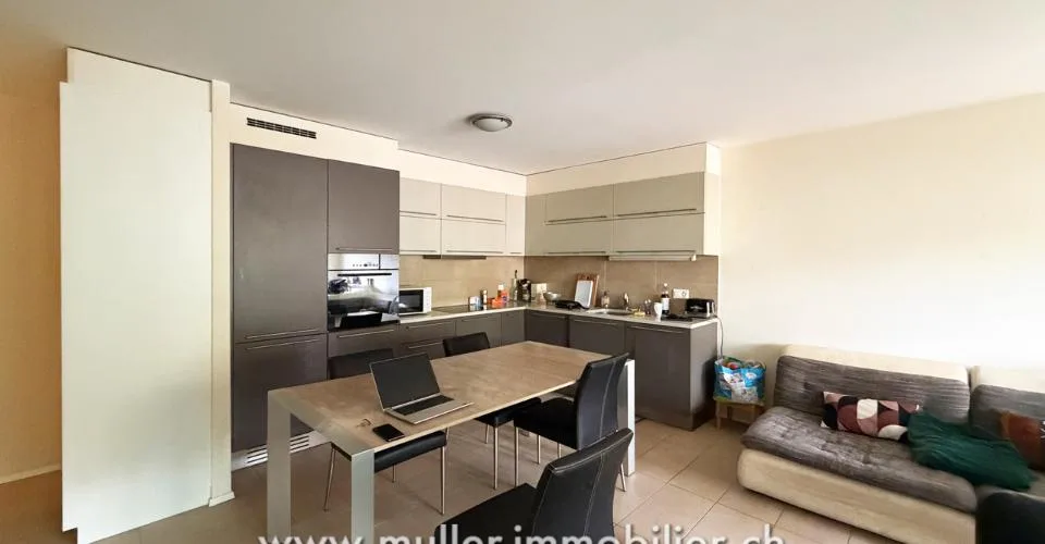 Bel appartement 3.5 pièces, 2e étage avec balcon-terrasse à Morges – Foto 4 von 12