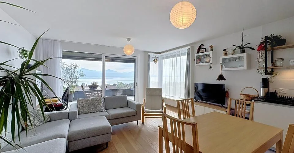 2.5 Zimmer Wohnung in Pully – Foto 2 von 8