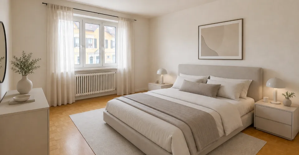 Bello appartamento di 3 locali a Tavannes al 1° piano con balcone – foto 4 di 12