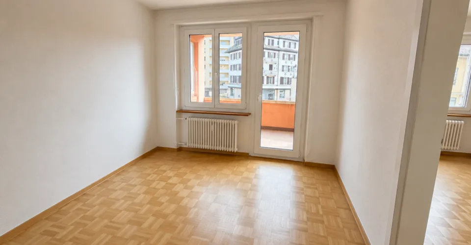 Bello appartamento di 3 locali a Tavannes al 1° piano con balcone – foto 7 di 12
