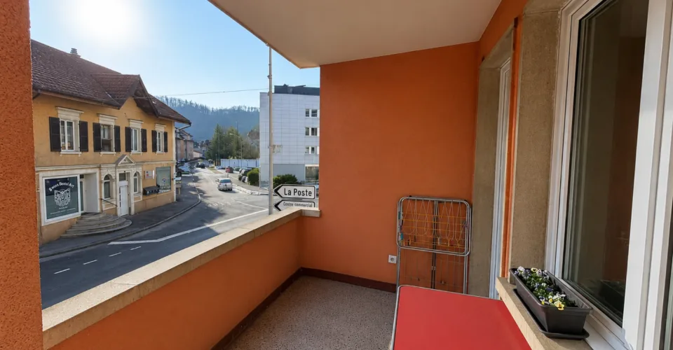 Bello appartamento di 3 locali a Tavannes al 1° piano con balcone – foto 11 di 12