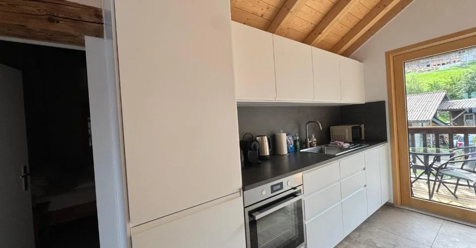 Vue magnifique sur le vert, pièces lumineuses, première occupation dans un immeuble neuf avec quatre unités – photo 2 sur 8
