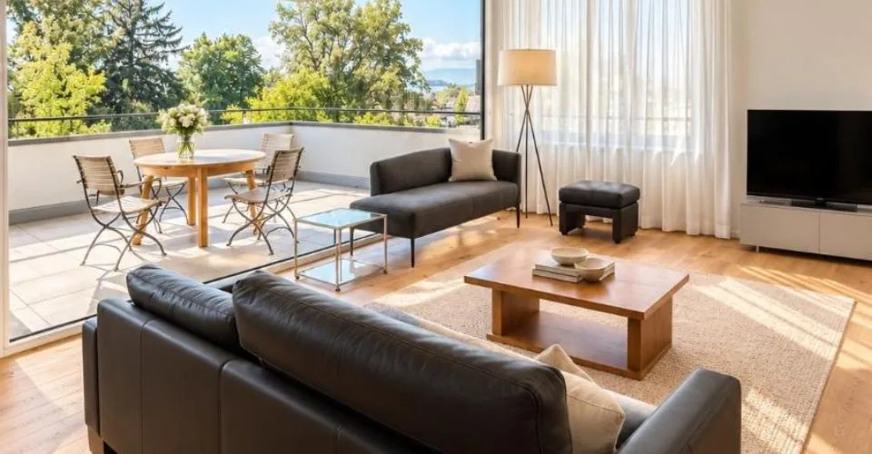 Moderne und grosszügige 5.5-Zimmer-Wohnung im Brieglipark in Düdingen – Foto 3 von 13