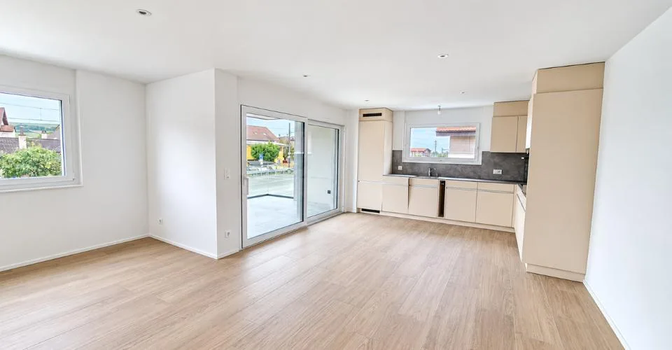 New 4.5-room apartment for rent in Cousset. – photo 2 of 6