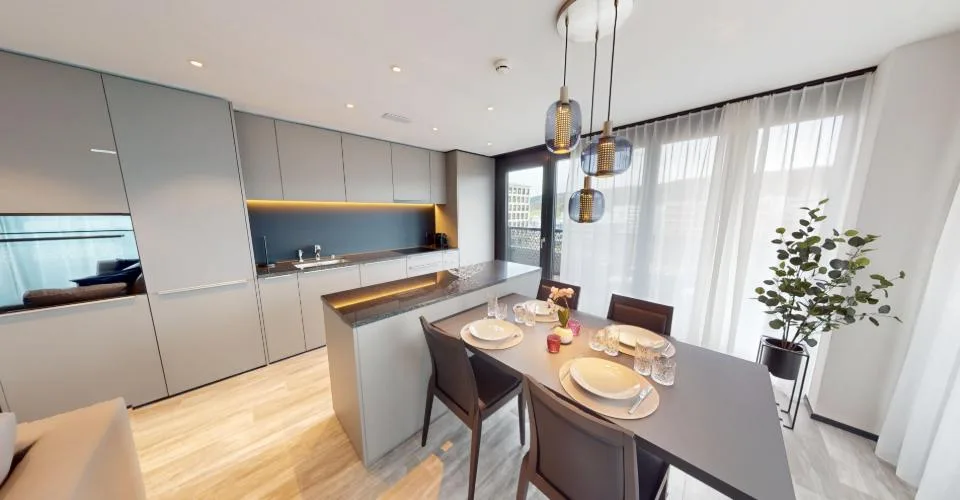 Appartement 1 chambre entièrement meublé près de Zurich, bénéficiant d'excellentes liaisons de transport. – photo 9 sur 28