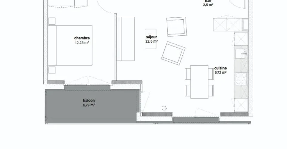 2.5 Zimmer Wohnung in Sion – Foto 6 von 6