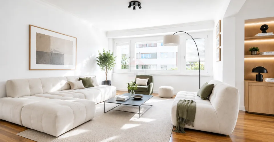 Champel | Élégant 5 pièces avec vues dégagées et balcons – Foto 4 von 12