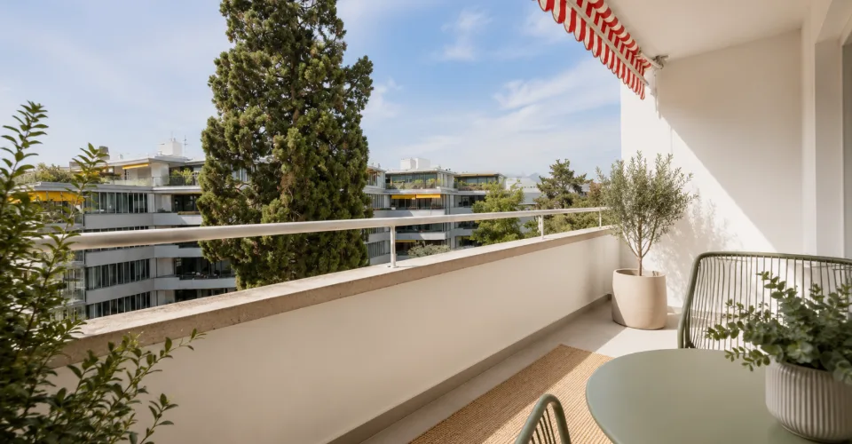 Champel | Élégant 5 pièces avec vues dégagées et balcons – Foto 3 von 12