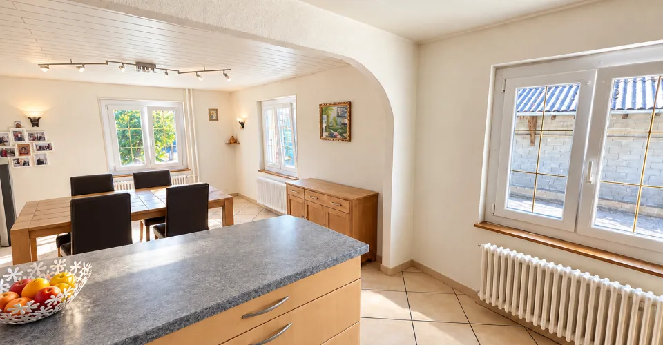 Familienhaus mit Garten, Garage und Solarpanelen in Boncourt – Foto 7 von 13