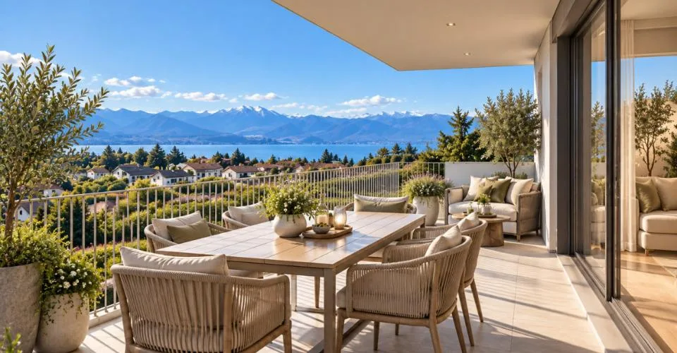 TOUR-DE-PEILZ | 4,5 Zimmer Neubau im oberen Erdgeschoss mit Terrasse & Garten – Foto 3 von 4