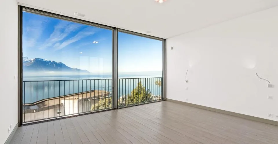 Superbe appartement de 5,5 pièces, surplombant la ville de Montreux et – Foto 8 von 11