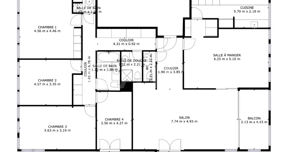Spacieux appartement de 7 pièces dans le quartier prisé de Champel – foto 3 di 3