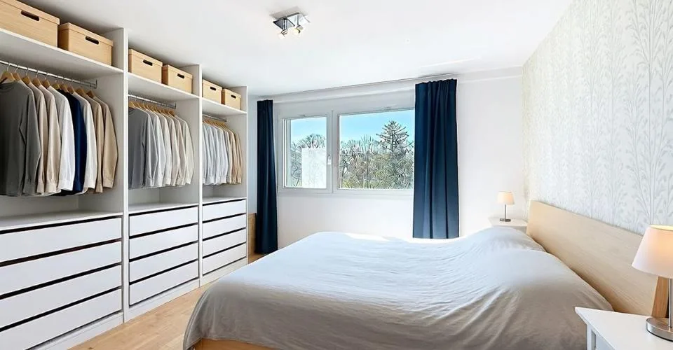 Belfaux - Duplex 4,5 pces, 120 m², balcon couvert 18 m² sud-ouest, CECB B Accroche – photo 8 sur 13