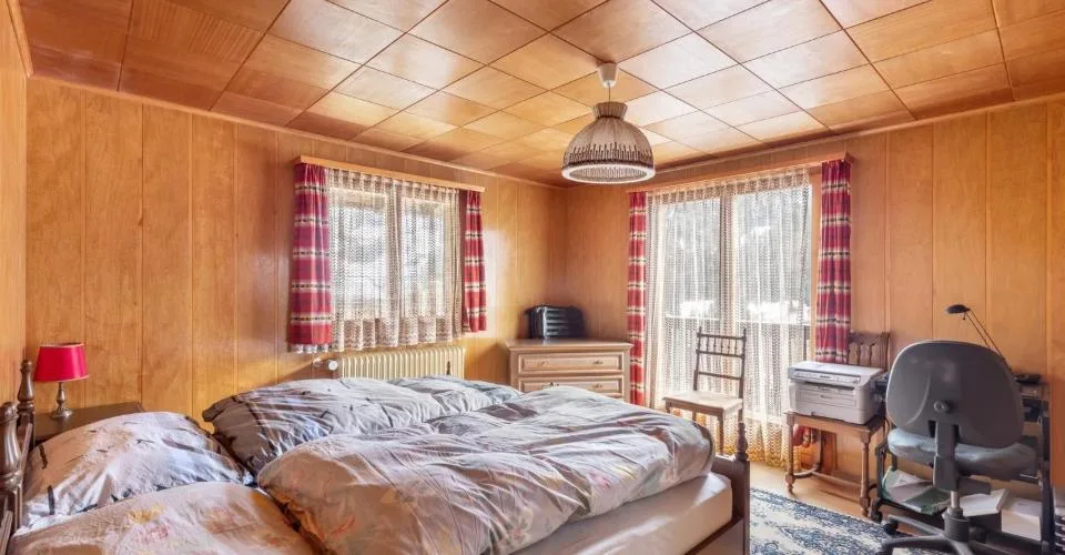 Un chalet de caractère au potentiel exceptionnel, avec projet de transformation à Val-d'Illiez – photo 2 sur 13
