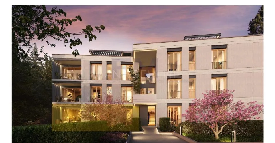Pregny-Chambésy ? Appartement en duplex de 5 pièces avec rez inférieur habitable, grandes terrasses et jardin traversant – photo 6 sur 12