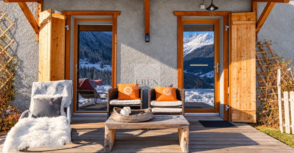 Magnifique chalet à Grimentz - Panorama alpin, soleil, spa & sauna – Foto 2 von 13