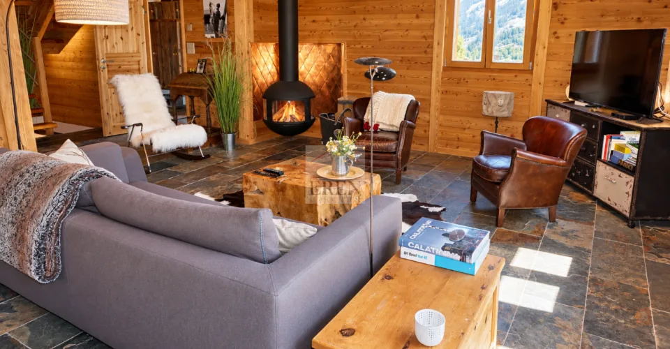 Magnifique chalet à Grimentz - Panorama alpin, soleil, spa & sauna – Foto 3 von 13
