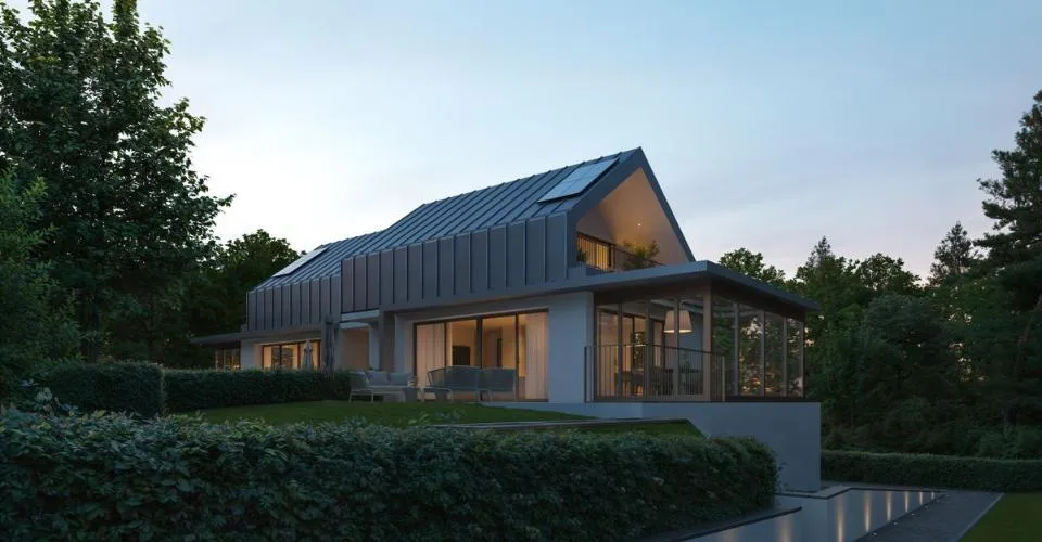 NEUES PROJEKT | MODERNE SEMI-DETACHED VILLA IN PREGNY-CHAMBÉSY | Villa B – Foto 7 von 13
