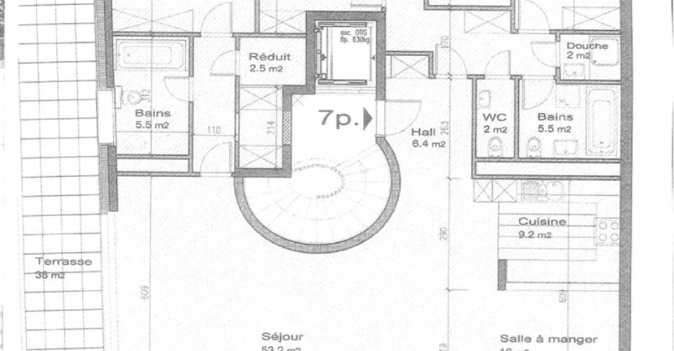 EXCLUSIVITÉ : Appartement de 6 pièces en Attique – Foto 9 von 9