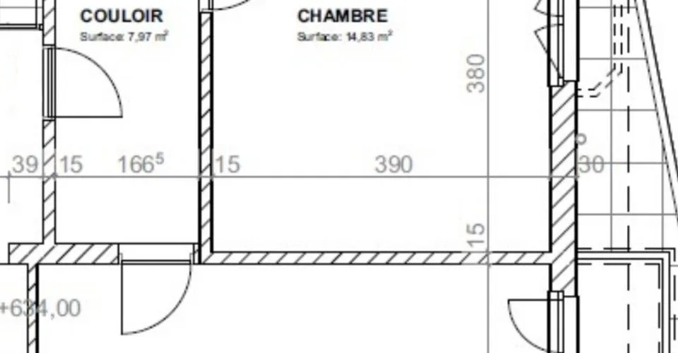 Appartement 2.5 pièces, rénové, proche de la gare Fribourg – Foto 12 von 12