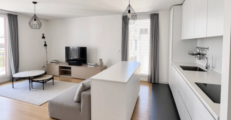 Appartement 5 pièces aux Eaux-Vives – foto 4 di 5